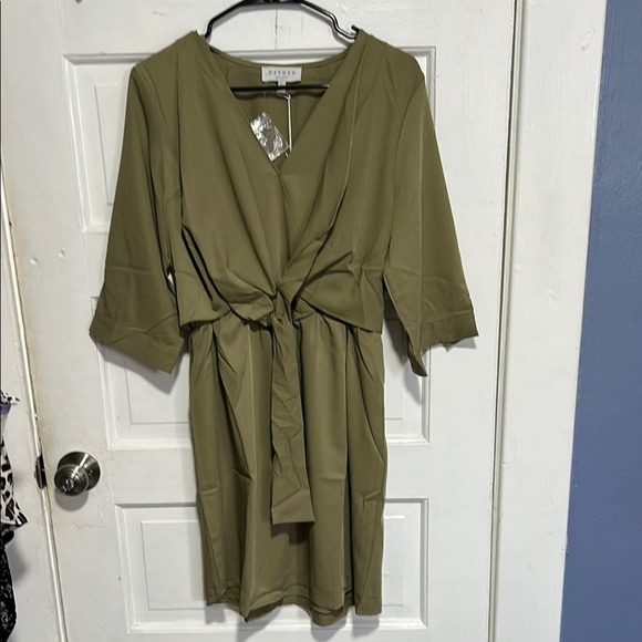 Hayden Dresses & Skirts - HAYDEN Olive Green Women's Dress